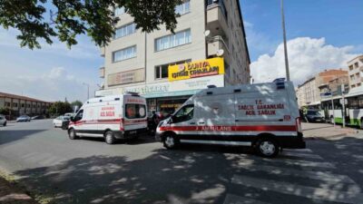 Kocasinan ilçesinde yaşanan olayda bir kişi, akrabasıyla çıkan tartışmanın ardından