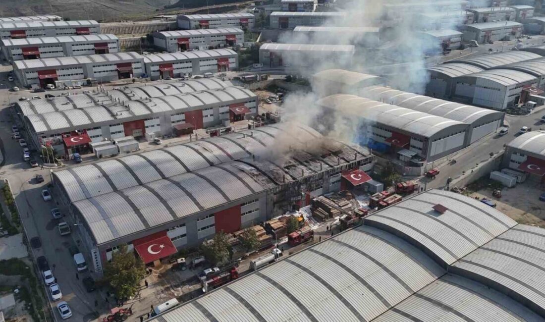 Hatay’da, Antakya ilçesinde bulunan Mobilyacılar İhtisas Sanayi Sitesi (MOBSAN) içerisindeki