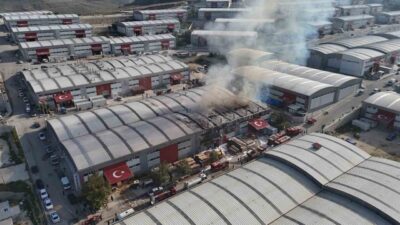 Hatay’da, Antakya ilçesinde bulunan Mobilyacılar İhtisas Sanayi Sitesi (MOBSAN) içerisindeki