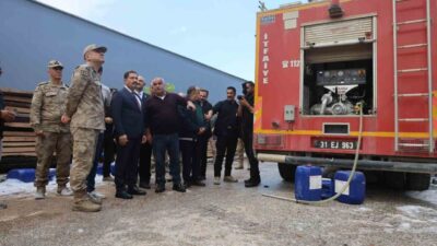 Hatay Valisi Mustafa Masatlı, Antakya ilçesindeki Mobilyacılar İhtisas Sanayi Sitesi
