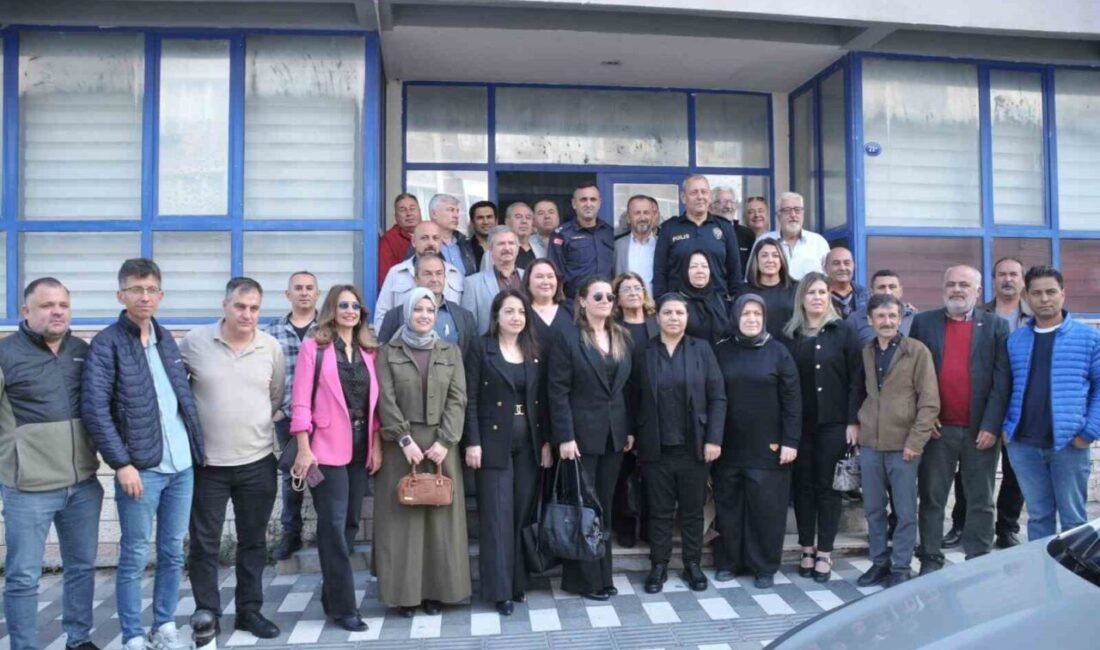 Aliağa’da emniyet ve jandarma birimleri, mahalle muhtarları ve basın mensupları