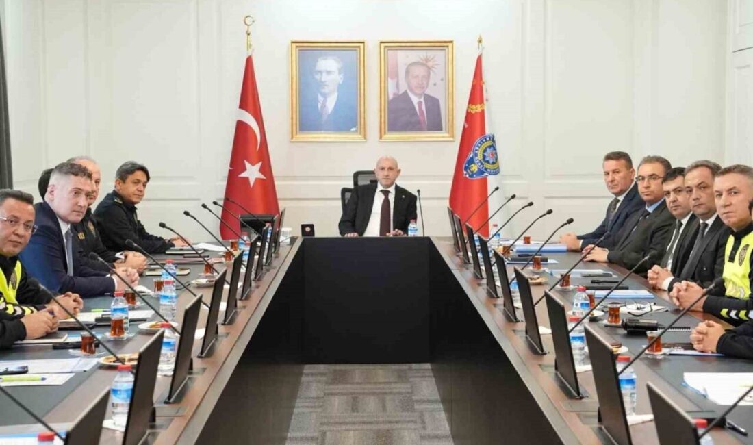 Ankara’da İl Emniyet Müdürü Maksut Yüksek’in katılımıyla gerçekleştirilen koordinasyon toplantısında,