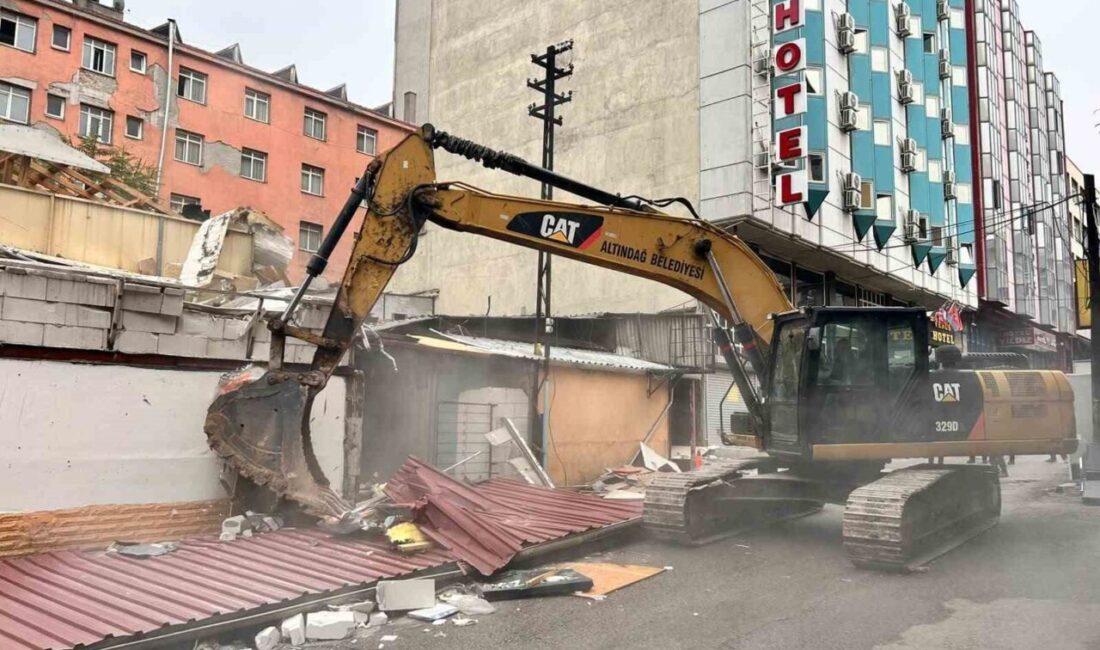 Ankara’nın Altındağ ilçesinde, asayiş ve güvenlik açısından uygun bulunmayan 3