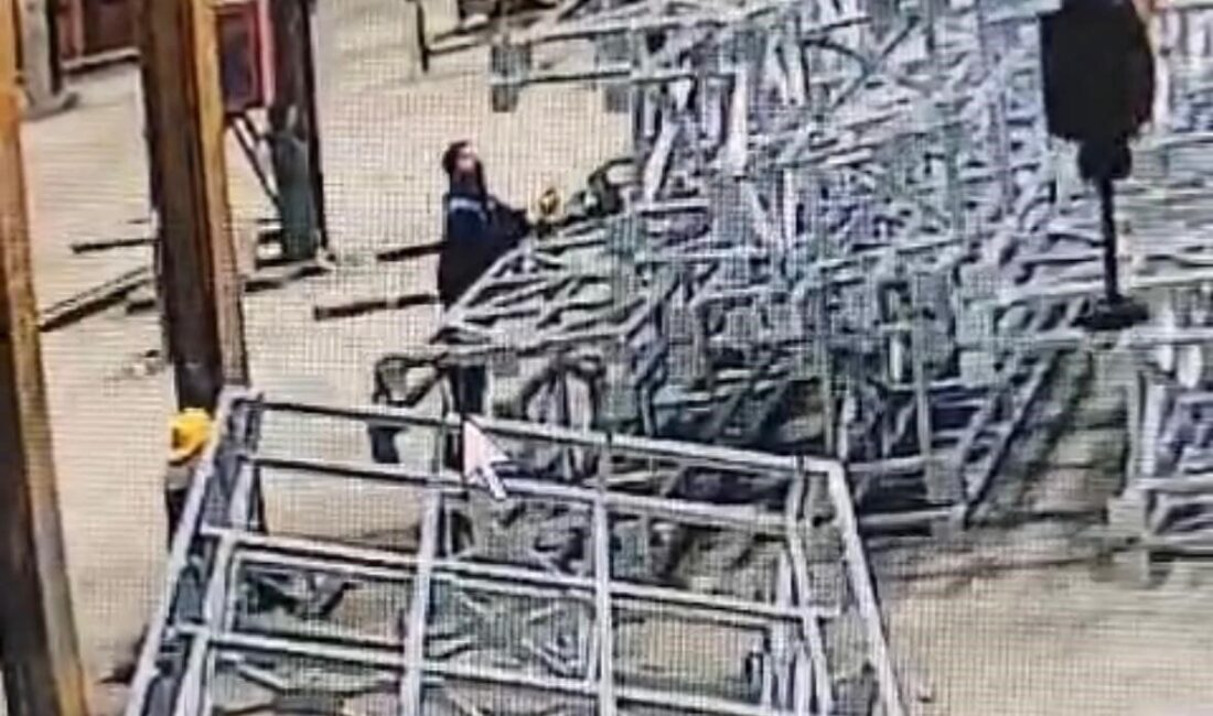 Ankara’da, Kahramankazan’ın Ciğir Mahallesi’nde bulunan bir galvaniz fabrikasında meydana gelen