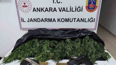 Ankara İl Jandarma Komutanlığı tarafından yürütülen operasyonda uyuşturucu ticareti yaptığı,