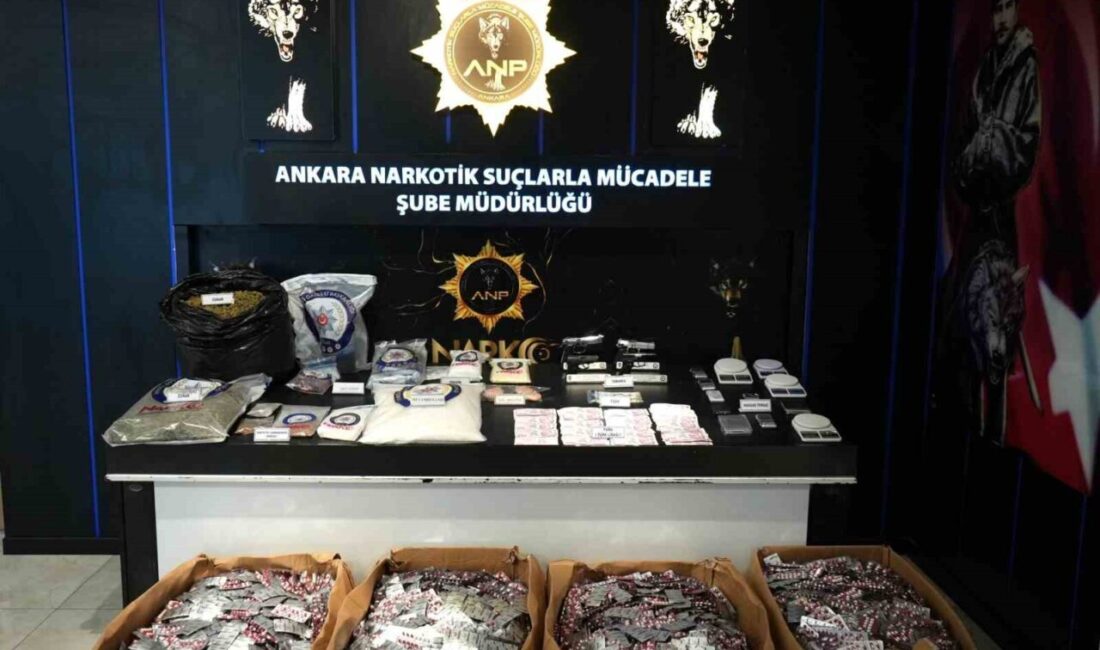 Ankara İl Emniyet Müdürlüğü ekiplerince uyuşturucu madde ticaretine yönelik son