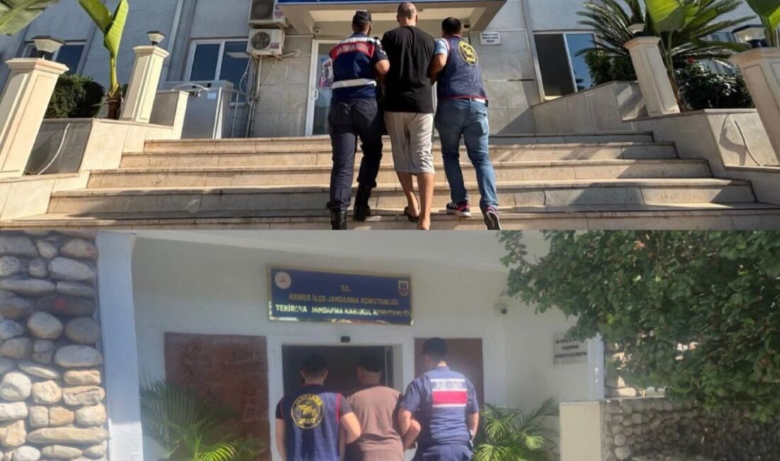 Antalya’da Jandarma Dedektiflerince (JASAT) 12-21 Ekim 2026 tarihleri arasında yürütülen