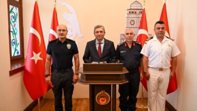 Antalya Valisi Hulusi Şahin, eylül ayına ait güvenlik ve asayiş