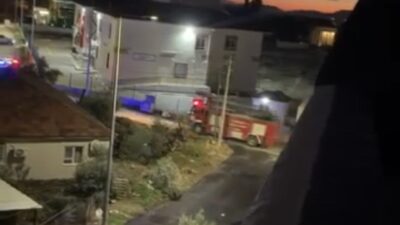 Antalya’nın Muratpaşa ilçesinde 2 katlı bir evin çatı katında çıkan