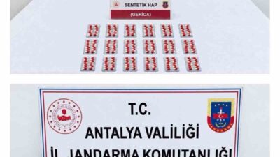 Antalya’nın Aksu ve Döşemealtı ilçelerinde gerçekleştirilen uyuşturucu operasyonlarında jandarma ekipleri