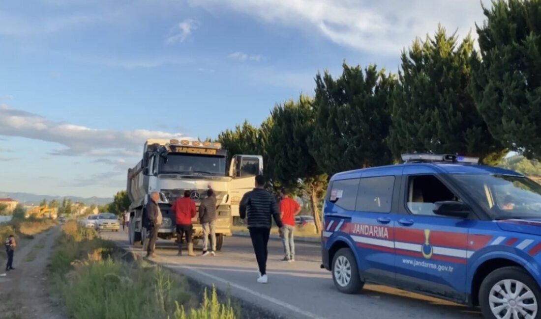 Antalya’nın Gazipaşa ilçesinde meydana gelen kamyona yönelik silahlı saldırı olayı,