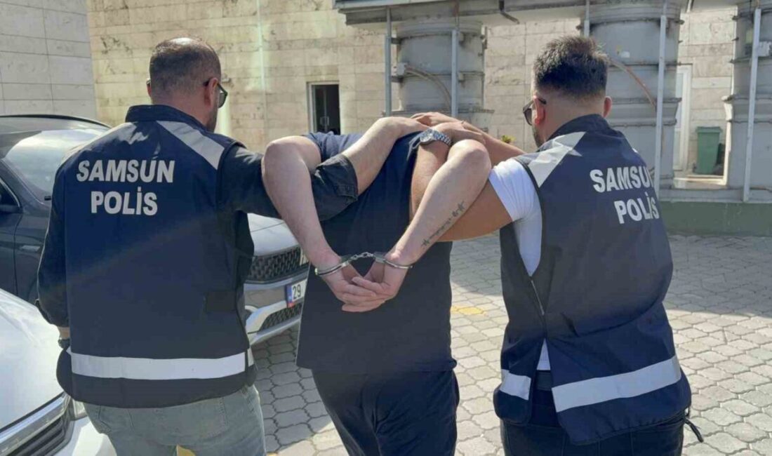 Samsun’un Atakum ilçesinde, 2 yıl 6 ay kesinleşmiş hapis cezası