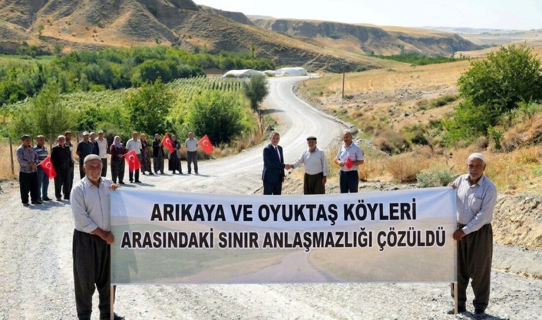 Batman’ın Kozluk ilçesine bağlı olan Arıkaya ve Oyuktaş köyleri arasında