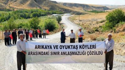 Batman’ın Kozluk ilçesine bağlı olan Arıkaya ve Oyuktaş köyleri arasında