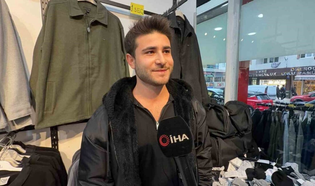 Arnavutköy’deki bir giyim mağazasında küçük bir kız çocuğuyla birlikte görülen