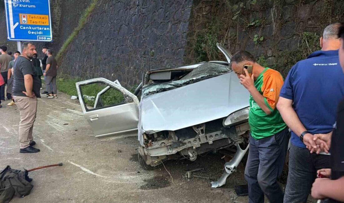 Artvin’in Hopa ilçesinde, Borçka’daki bir cenaze töreninden dönen Osman Nuri