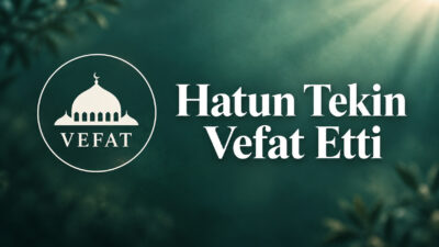 Aşağı Hacıahmetli köyü sakinlerinden Hatun Tekin vefat etmiştir. Merhumenin cenazesi,