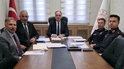 Kütahya’nın Aslanapa ilçesinde düzenlenen Okul Güvenliği İlçe Yürütme Kurulu Toplantısı’nda,