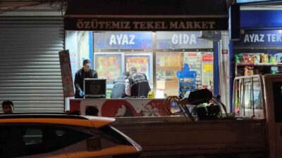 İstanbul’un Avcılar ilçesinde bir tekel bayisine yapılan silahlı saldırı sonucunda