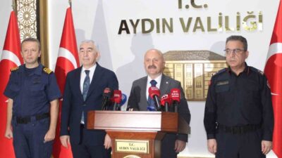 Aydın Valiliği koordinesinde yürütülen operasyonlar kapsamında son bir ayda il