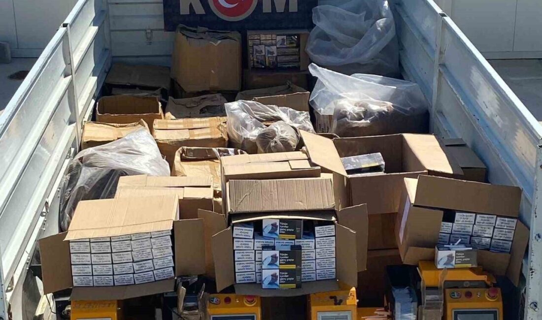 Aydın’ın Efeler ilçesinde polis ekipleri tarafından gerçekleştirilen kaçakçılık operasyonunda 138
