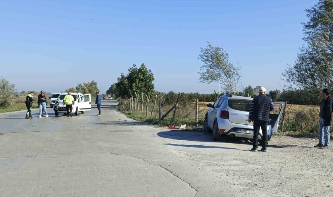 Samsun’un Bafra ilçesinde meydana gelen trafik kazasında 3 kişi yaralandı.