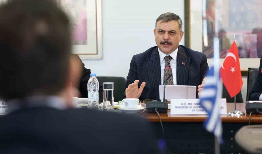 İçişleri Bakanı Mustafa Çiftçi, Yunanistan’da tutuklu bulunan suç örgütü liderlerinin