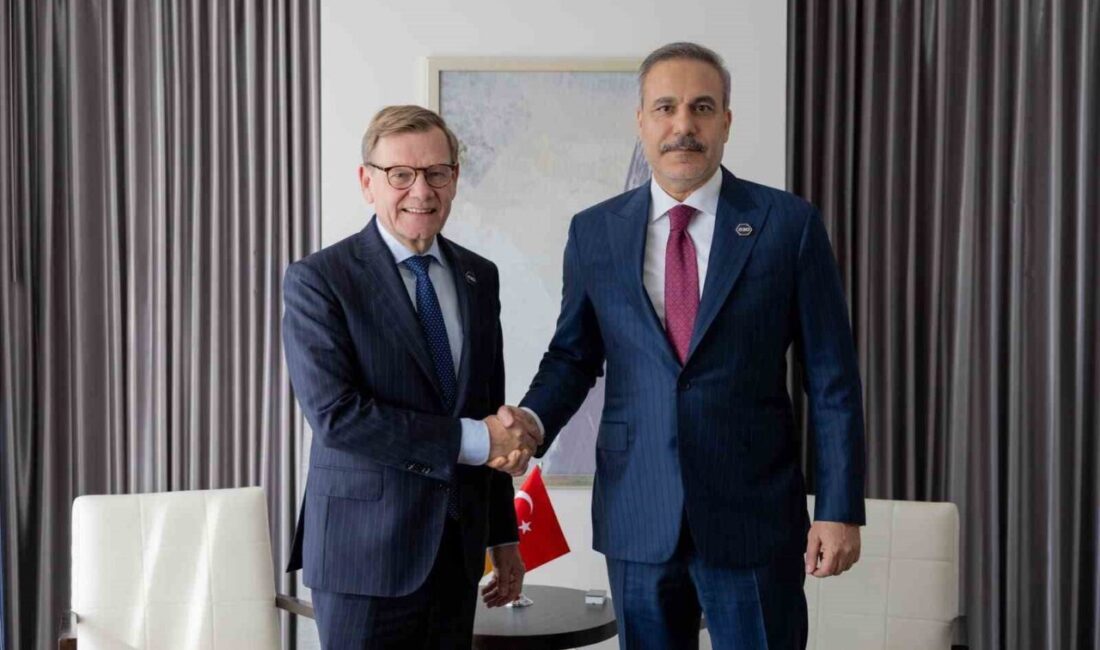 Dışişleri Bakanı Hakan Fidan, ABD’de Almanya Dışişleri Johann Wadephul ile