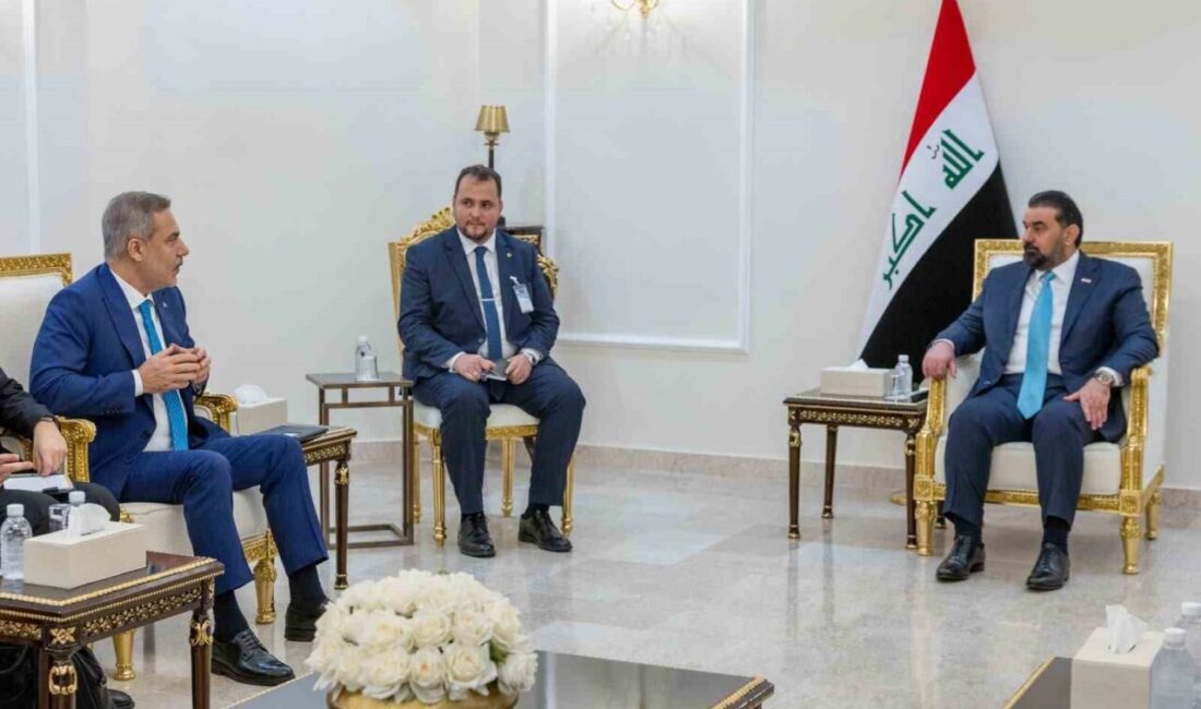Dışişleri Bakanı Hakan Fidan, Bağdat’ta Irak Temsilciler Meclisi Başkanı Heybet