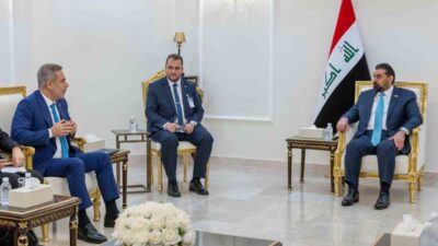 Dışişleri Bakanı Hakan Fidan, Bağdat’ta Irak Temsilciler Meclisi Başkanı Heybet