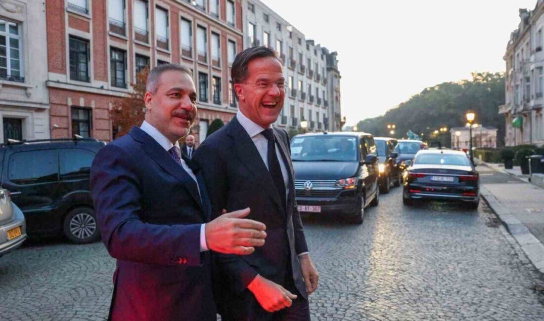 Türkiye’nin Dışişleri Bakanı Hakan Fidan, NATO Genel Sekreteri Mark Rutte