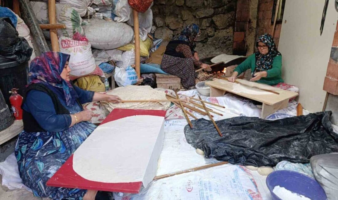 Yozgat’ın Çekerek ilçesindeki kadınlar, kış mevsiminin gelmesiyle beraber uzun yıllara
