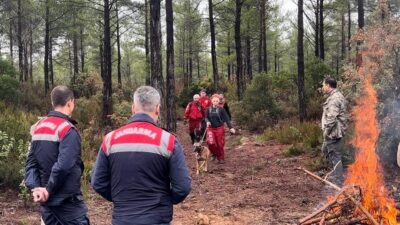 Marmaris ilçesinde 30 Aralık 2023 tarihinde çıntar toplamak için Balan