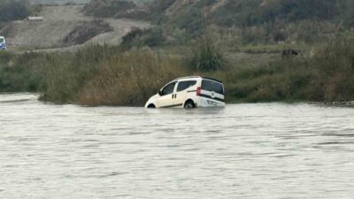 Tokat’ın Erbaa ilçesinde balık tutmak için Kelkit Çayı’na giden 4