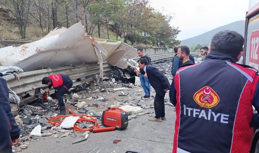 Boyabat ilçesine bağlı Çulhalı köyünde meydana gelen bir trafik kazasında
