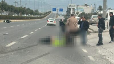 Balıkesir’in Edremit ilçesinde otomobil ile motosikletin çarpıştığı kazada 1 kişi
