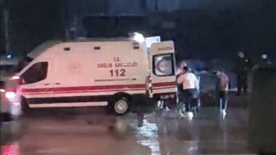 Bandırma ilçesinde meydana gelen trafik kazasında, sürücü kontrolünden çıkan bir