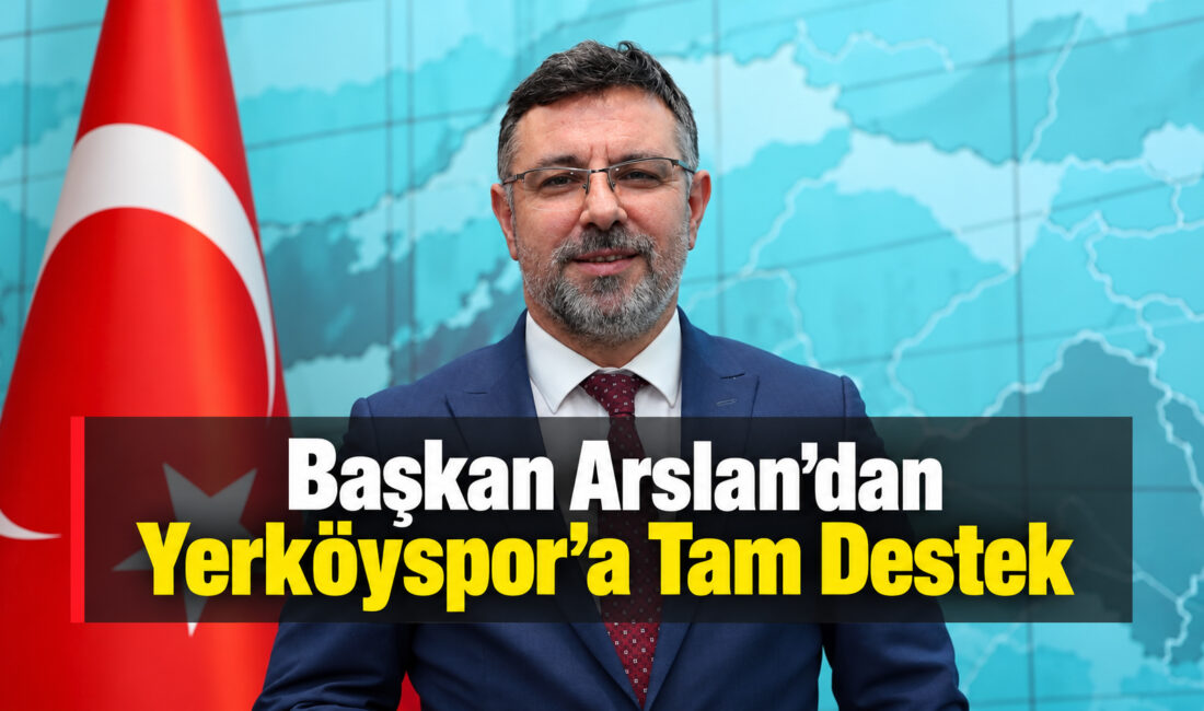 Yerköy Belediye Başkanı Av. Fatih Arslan, 2026/2027 futbol sezonunda Yerköy