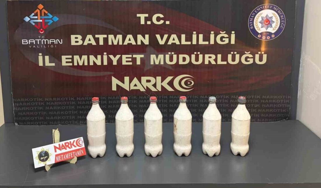 Batman’da narkotik ekiplerinin bir araçta yaptığı aramada benzin deposuna gizlenmiş