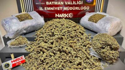 Batman’da düzenlenen uyuşturucu operasyonlarında toplamda 141,93 gram metamfetamin ve 22