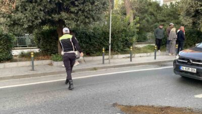 Beşiktaş, İstanbul’da meydana gelen zincirleme trafik kazasında, 5 aracın karıştığı