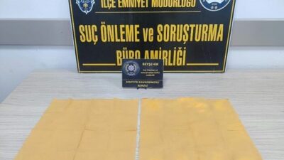 Konya’nın Beyşehir ilçesinde gerçekleştirilen operasyonda, peçetelere emdirilmiş 3 bin 200