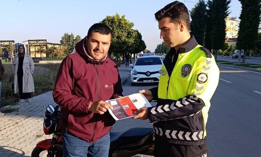 Beyşehir ilçesinde engelli ve yaşlı bireylerin trafikte daha güvenli şekilde
