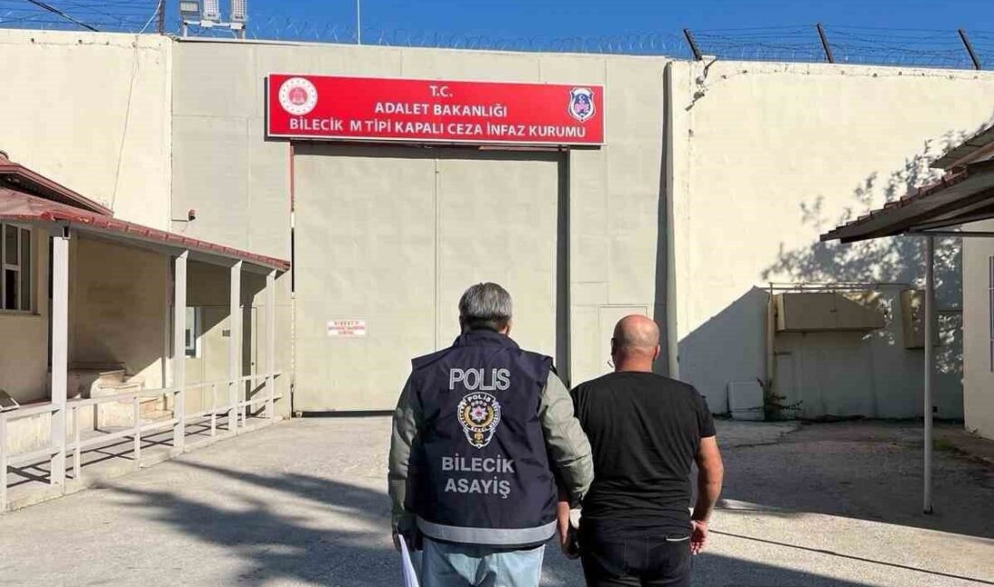 Bilecik’te 16 yıl 4 ay hapis cezası kesinleşmiş olan bir