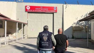 Bilecik’te 16 yıl 4 ay hapis cezası kesinleşmiş olan bir