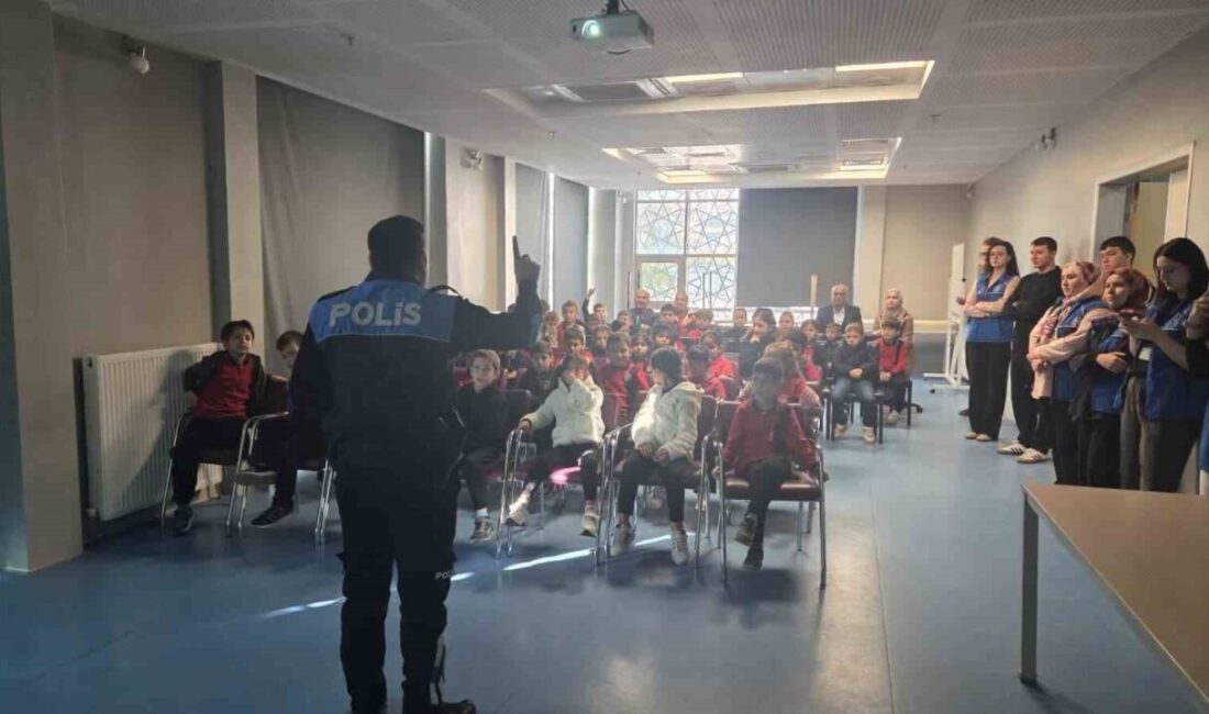 Bilecik’te, 48 ilkokul öğrencisine güvenlik ve akran zorbalığı konularında eğitim