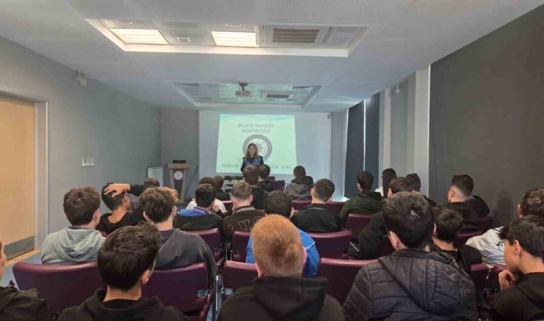 Bilecik’te, 95 lise öğrencisine akran zorbalığı eğitimi verildi. Bilecik İl