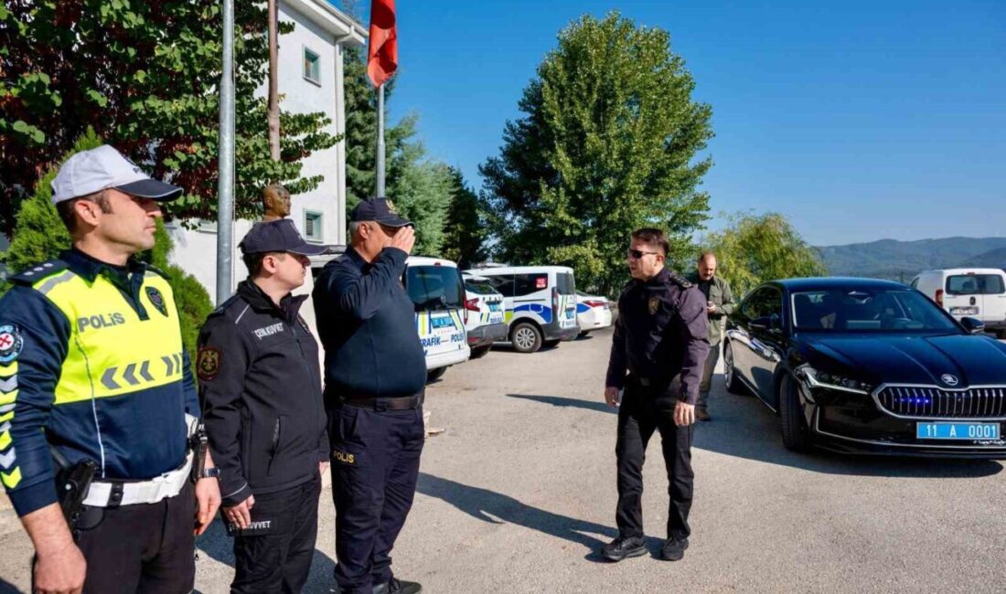 Bilecik Emniyet Birimlerinin Çalışmaları İncelendi Bilecik İl Emniyet Müdürü Erdem