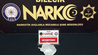 Bilecik ilinde gerçekleştirilen operasyonda metamfetamin ele geçirildi. İl Emniyet Müdürlüğü