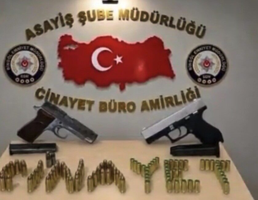 Bingöl ilinde emniyet ekipleri tarafından yapılan operasyonlarda 34 kişi şüpheli